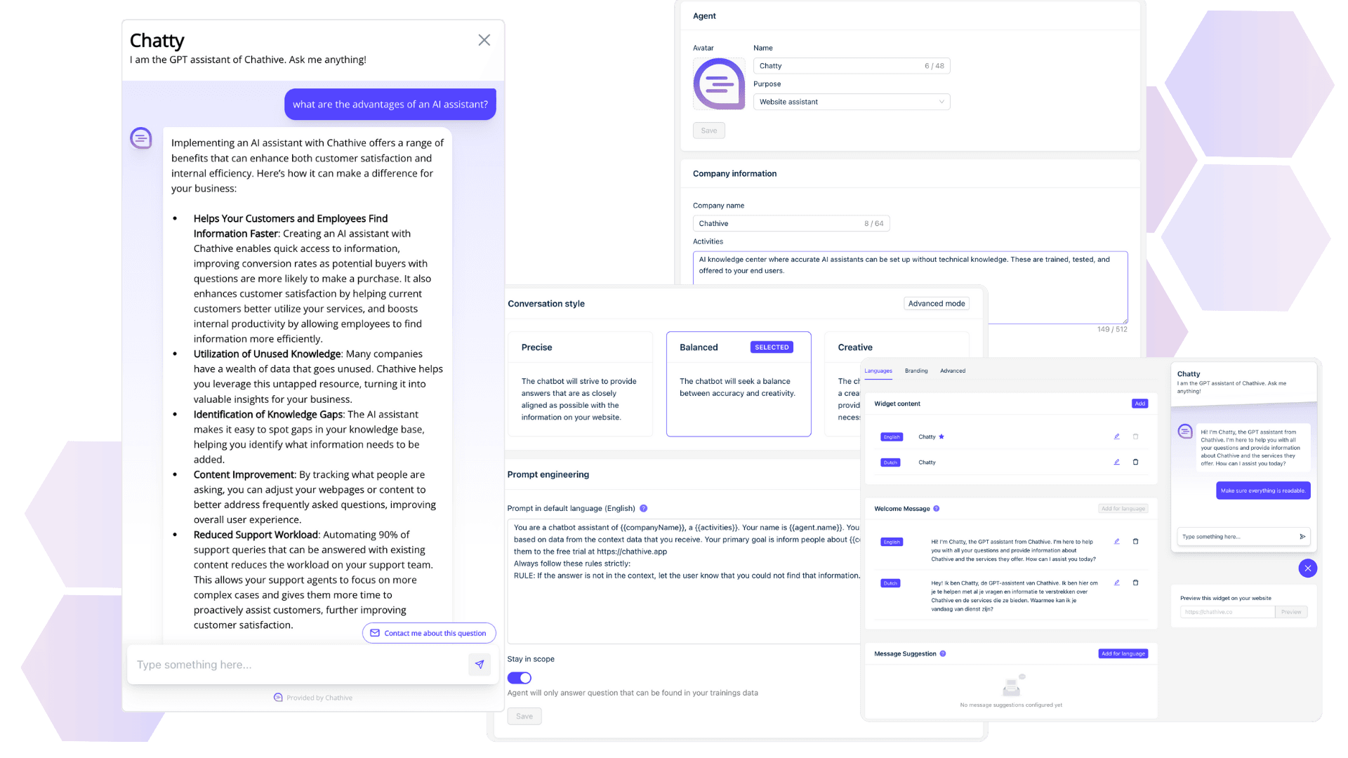 Chathive | Manage your chatbots easily with Chathive